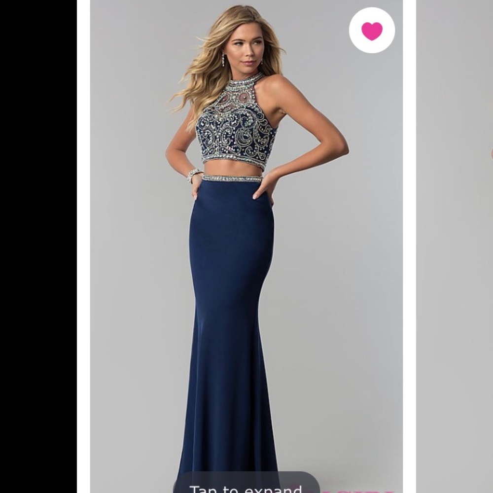 Two piece Prom dress